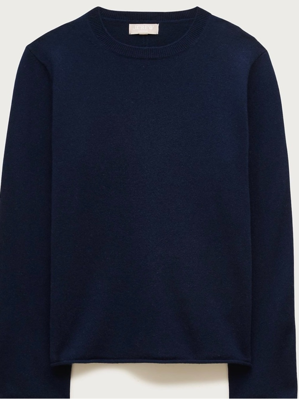 J. Crew Italian cashmere navy sweater szS - Picture 2 of 13